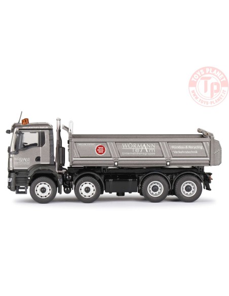 MAN TGS NN 8x4 MEILLER Three-way tipper on WÖRMANN CONRAD 81241/02 CONRAD