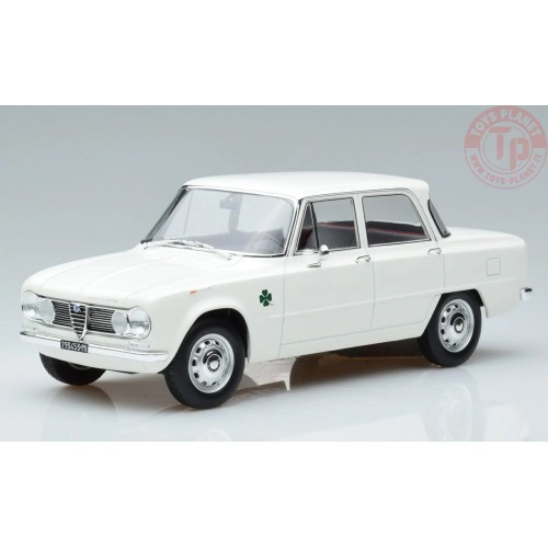ALFA ROMEO GIULIA Ti SUPER QUADRIFOGLIO VERDE 1963 1:18 NOREV NV187970 NOREV