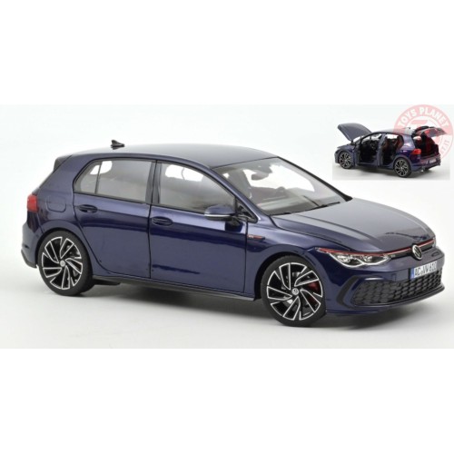 VW GOLF GTI 2020 BLUE METALLIC 1:18 NOREV NV188594 NOREV