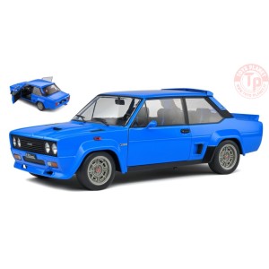 FIAT 131 ABARTH 1980 BLUE 1:18 SL1806004 SOLIDO
