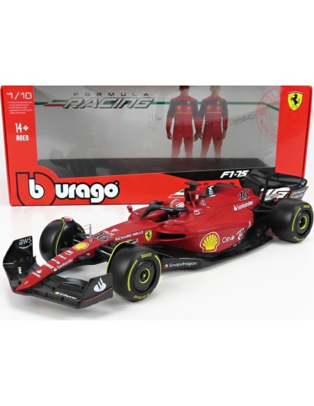 FERRARI F1-75 F1 2022 LECLERC BU16811LE BURAGO