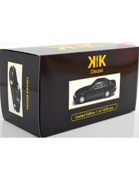 Mercedes Benz 500 SL black 1993 1/18 KK SCALE 180371 KK-SCALE