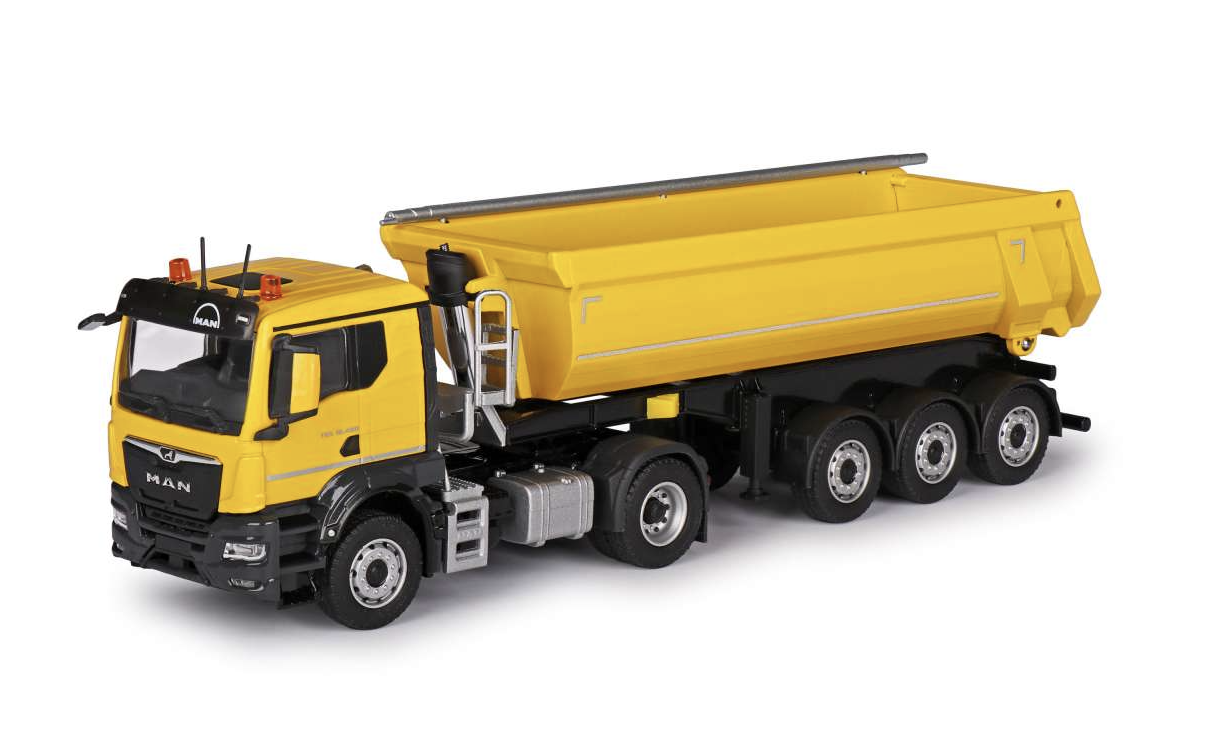 Miniature MAN TGS Cityfant Balayeuse - Conrad 71212/02-L - Échelle 1/50 - NEUVE