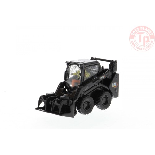 Cat 242D3 Skid Steer Loader Black DIECAST MASTERS 85676BK DIECAST MASTERS