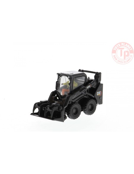 Cat 242D3 Skid Steer Loader Black DIECAST MASTERS 85676BK DIECAST MASTERS