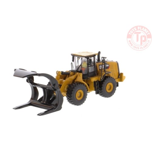 CAT 972M Wheel Loader Log Fork DIECAST MASTERS 85950 USK SCALEMODELS