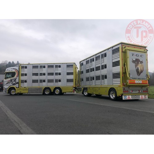 Scania STG livestock trailer TGC IMC 32-0165 IMC MODELS