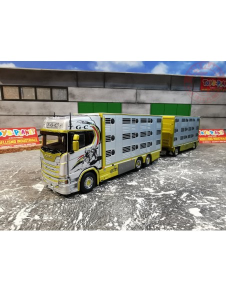 Scania STG livestock trailer TGC IMC 32-0165 IMC MODELS