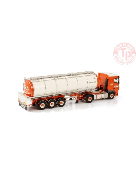 DAF XF SPACE CAB MY2017 4X2 TANK TRAILER - 3 AXLE SITRA WSI 01-3764 WSI MODELS
