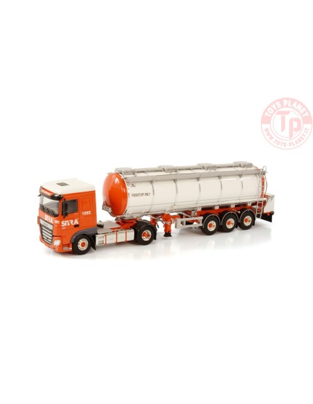 DAF XF SPACE CAB MY2017 4X2 TANK TRAILER - 3 AXLE SITRA WSI 01-3764 WSI MODELS