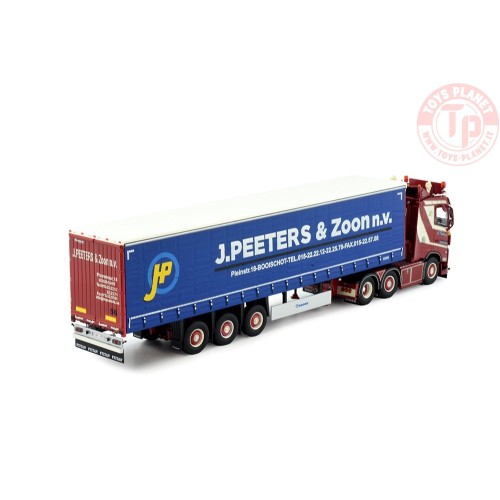 Volvo FH05 met schuifzeilentrailer Peeters TEKNO 83728 TEKNO