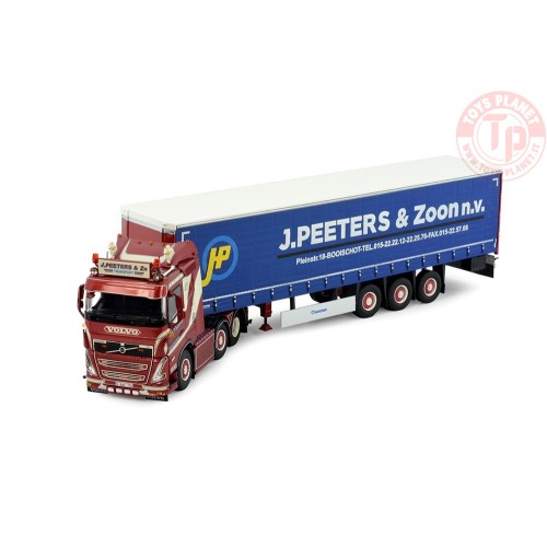 Volvo FH05 met schuifzeilentrailer Peeters TEKNO 83728 TEKNO