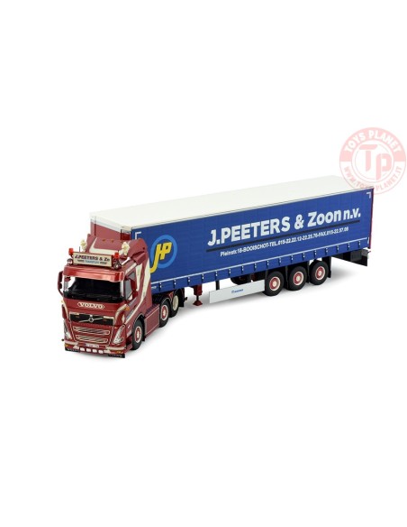 Volvo FH05 met schuifzeilentrailer Peeters TEKNO 83728 TEKNO
