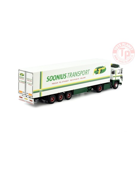 Scania 141 met 3-assige koeloplegger Soonius TEKNO 81236 TEKNO Scania 141 met 3-assige koeloplegger Soonius TEKNO 81236 TEKNO