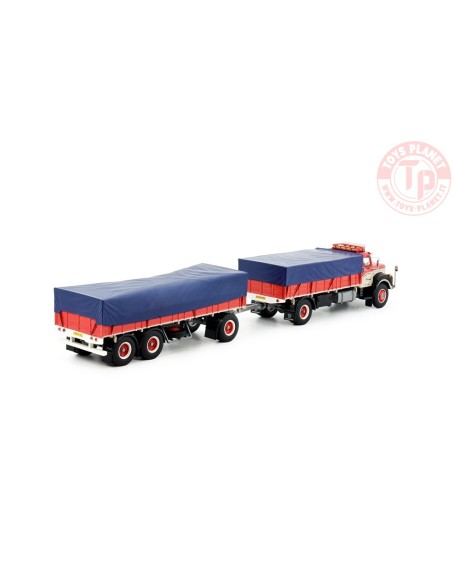 Scania L76 dagcabine motorwagen met aanhanger en resin opbouw Andersen, Bjarne TEKNO 81493 TEKNO Scania L76 dagcabine motorwagen met aanhanger en resin opbouw Andersen, Bjarne TEKNO 81493 TEKNO