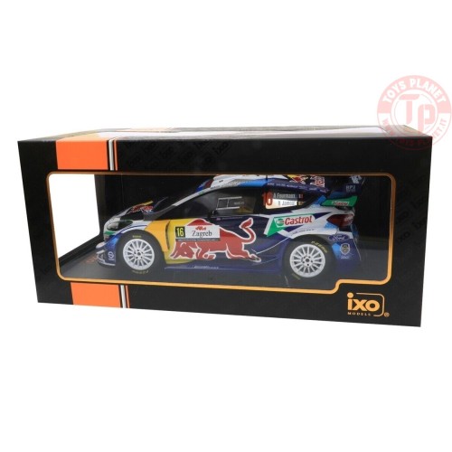 FIESTA WRC N 16 RALLY CROATIA 2021 A.FOURMAUX - R.JAMOUL 1:18 IXO 18RMC116 IXO MODELS