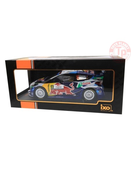 FIESTA WRC N 16 RALLY CROATIA 2021 A.FOURMAUX - R.JAMOUL 1:18 IXO 18RMC116 IXO MODELS