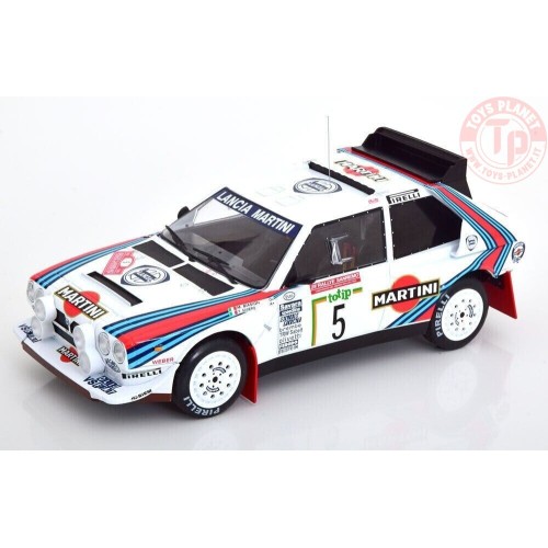 LANCIA - DELTA S4 MARTINI N 5 RALLY SANREMO 1986 M.BIASION - T.SIVIERO 1:18 IXO 18RMC130B IXO MODELS