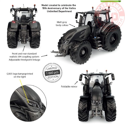 Valtra Q305 Unlimited – Titanium Edition - 2023 UH 6468 UNIVERSAL HOBBIES