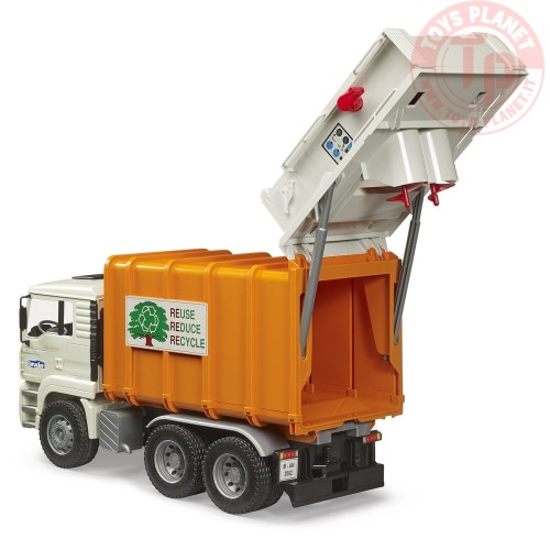 Camion dei rifiuti a caricamento posteriore MAN TGA BRUDER 02772 BRUDER
