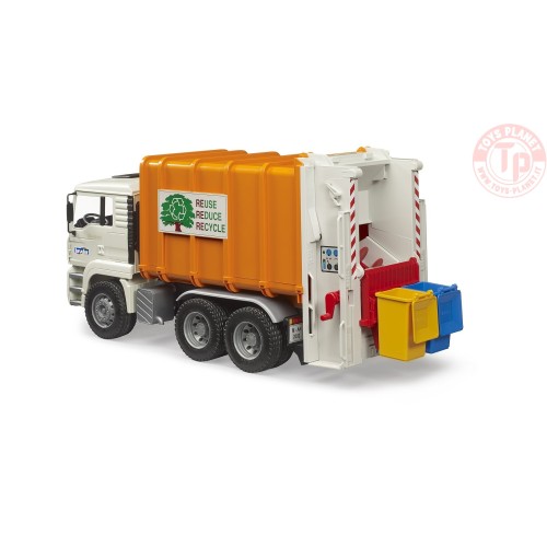 Camion dei rifiuti a caricamento posteriore MAN TGA BRUDER 02772 BRUDER