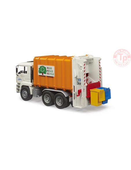 Camion dei rifiuti a caricamento posteriore MAN TGA BRUDER 02772 BRUDER
