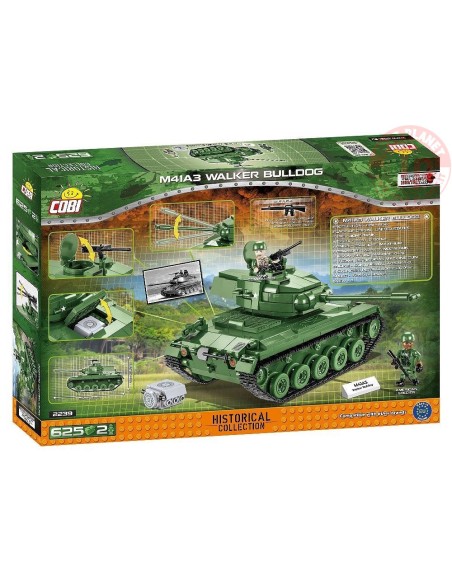 M41A3 Walker Bulldog COBI 2239 COBI M41A3 Walker Bulldog COBI 2239 COBI
