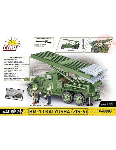 BM-13 Katyusha (ZIS-6) COBI 2280 COBI BM-13 Katyusha (ZIS-6) COBI 2280 COBI