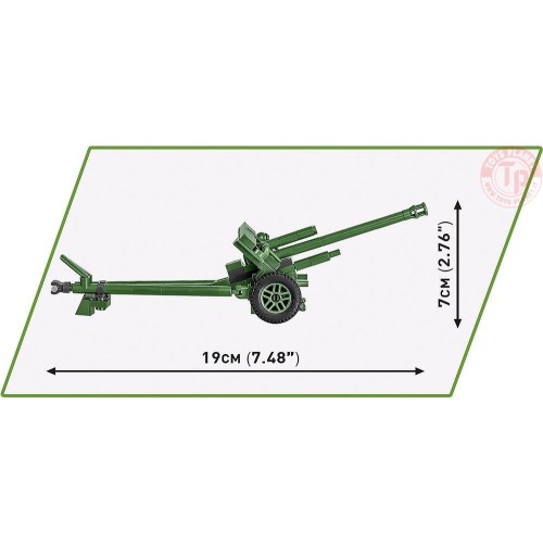ZiS-3 76 mm Divisional Gun M1942 COBI 2293 COBI
