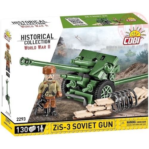 ZiS-3 76 mm Divisional Gun M1942 COBI 2293 COBI