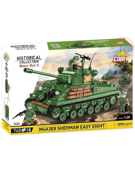 M4A3E8 Sherman Easy Eight COBI 2533 COBI