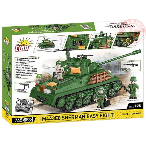 M4A3E8 Sherman Easy Eight COBI 2533 COBI