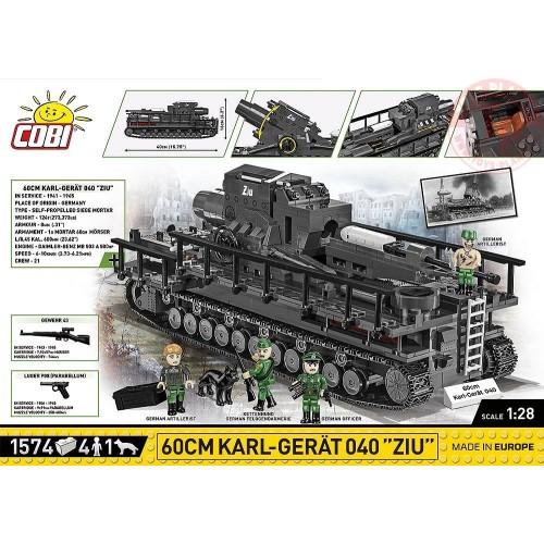 60 cm Karl-Gerät 040 ZIU COBI 2560 COBI