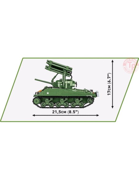 M4A3 Sherman & T34 Calliope - Executive Editon COBI 2569 COBI M4A3 Sherman & T34 Calliope - Executive Editon COBI 2569 COBI
