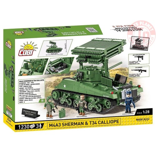 M4A3 Sherman & T34 Calliope - Executive Editon COBI 2569 COBI