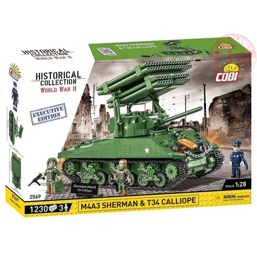 M4A3 Sherman & T34 Calliope - Executive Editon COBI 2569 COBI
