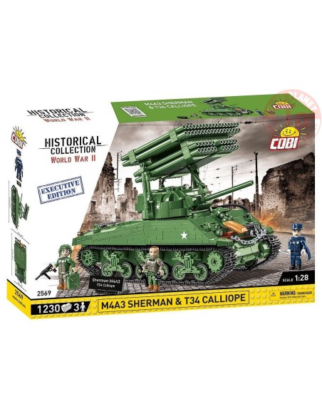 M4A3 Sherman & T34 Calliope - Executive Editon COBI 2569 COBI