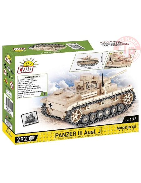 Panzer III Ausf. J COBI 2712 COBI Panzer III Ausf. J COBI 2712 COBI