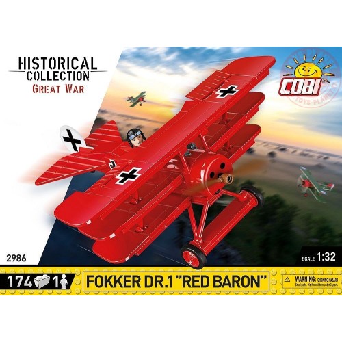 Fokker Dr.1 Red Baron COBI 2986 COBI