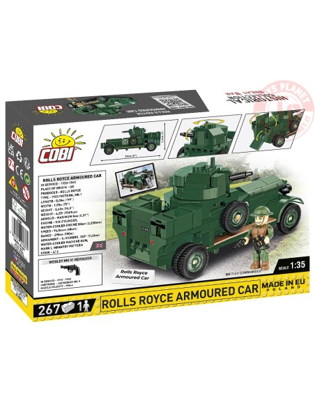 Rolls-Royce Armoured Car 1920 Pattern Mk I COBI 2988 COBI