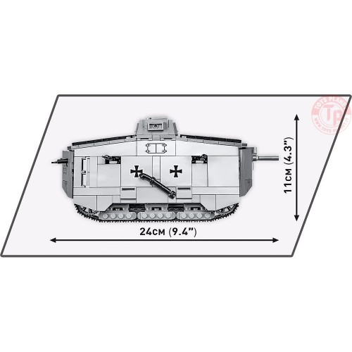 Sturmpanzerwagen A7V COBI 2989 COBI