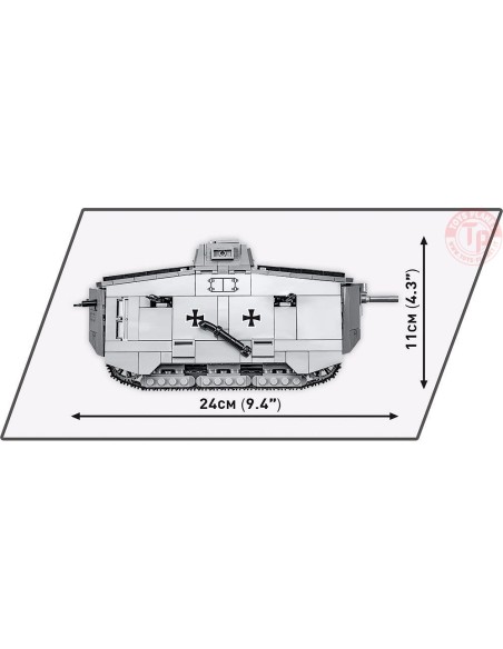 Sturmpanzerwagen A7V COBI 2989 COBI