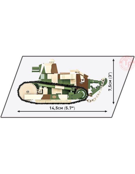Renault FT "Victory Tank 1920" COBI 2992 COBI Renault FT "Victory Tank 1920" COBI 2992 COBI