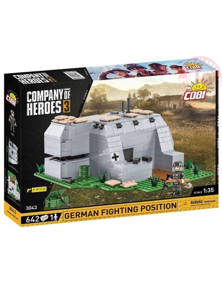 German Fighting Position COBI 3043 COBI
