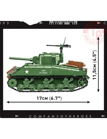 Sherman M4A1 COBI 3044 COBI Sherman M4A1 COBI 3044 COBI