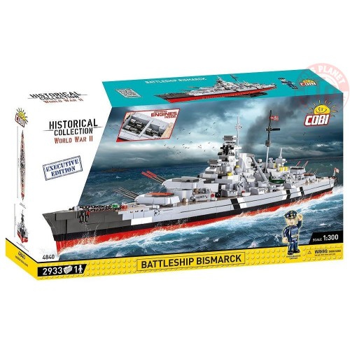 Battleship Bismarck - Executive Edition COBI 4840 COBI