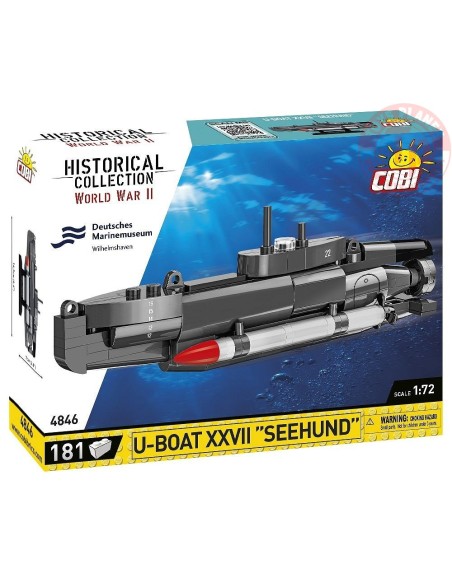 U-Boat XXVII Seehund COBI 4846 COBI