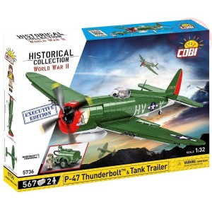 P-47 Thunderbolt & Tank Trailer - Executive Edition COBI 5736 COBI