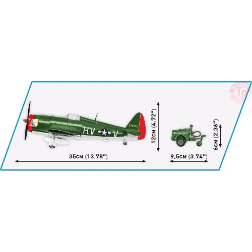 P-47 Thunderbolt & Tank Trailer - Executive Edition COBI 5736 COBI