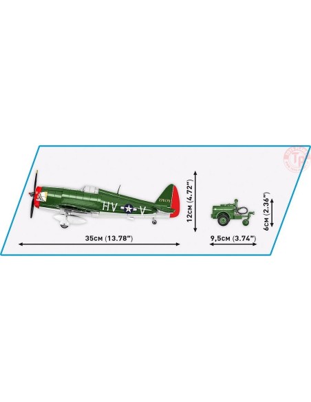 P-47 Thunderbolt & Tank Trailer - Executive Edition COBI 5736 COBI